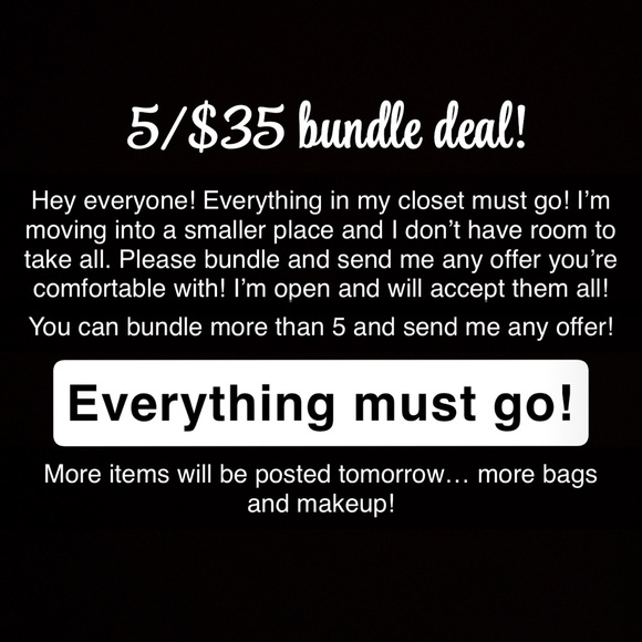 5/$35 Bundle Deal everything must go! - Picture 1 of 1